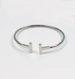 Hem dubbel manschett diamantbangle guldarmband för män 925 sterling silver pläterade 18k rosguldarmband thaped öppen fjäder justering4537807