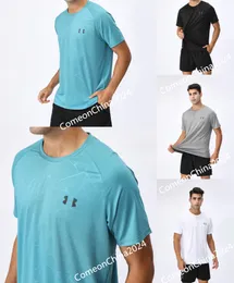 Designer masculino Treinamento de camisetas de secagem rápida Conjunto de treinamento de estudantes de capa curta de atletismo e campo de fitness Basketball Sportswear Tamanho M-3xl