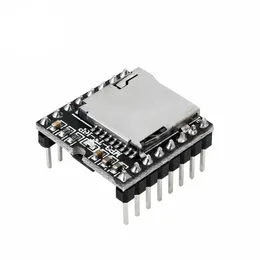 2024 TF CARD U DISK MINI MP3 DFPLAYER MODULE ، لوحة وحدة الصوت الصوتي ، فك الشفرة MP3 ، WAV ، WMA ، من أجل Arduino Dfplay Wholesale Playeraudio Voice Board