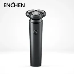 Enchen Victor Blackstone 7 Electrical Rotary Shaver For Men Magnetic Cutter Blade Portable Beard Trimmer Type-C uppladdningsbar 240411