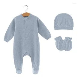 Zestawy odzieży Romper Romper Romper WindProof Cozy Runtens Born Boys Girls Accs