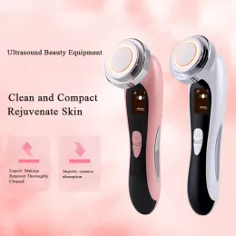 Instrument Jeaxi Color Light Ems Facial Detoxification Beauty Instrument Ultrasonic Microcurrent Import Reduce Wrinkle Face Lifting Massage