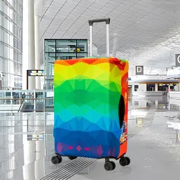 Аксессуары для багажа защитная крышка для 2035 -дюймового чемодана с высокой эластичной пылепроницаемой пакетом для хранения