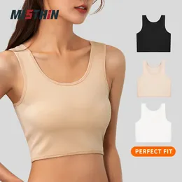 MISTHIN Corset Tank Top Women Sportwear Body Shaperwear Slimming Vest Underwear Chest Breast Binder Posture Corrector Shaper Br 240420