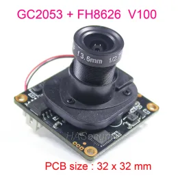 Lens H.264 1080p 1/2,9 "Galaxycore GC2053 CMOS +FH8626 V100 IP -сеть -камера модуль платы PCB +Lens +Ircut +LAN Cable