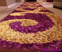100pcs Silk Rose Petals Table Confetti Marriage Artificial Flower Crafts Wedding Party Events Decoration Wedding Supplies party de1618354