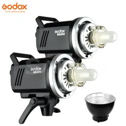 Accessories Godox MS300 300Ws / MS200 200Ws Studio Flash Light MS Compact 2.4G Builtin Wireless Photo Strobe Bowens Photography Lighting