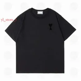 Tshirt Amis Mens Womens Designers T koszule Wysokiej jakości moda hip-hopowa drukowanie krótkiego rękawu Wysokiej jakości koszulka dla mężczyzn Polo Chothes Projektanci T koszule 4627
