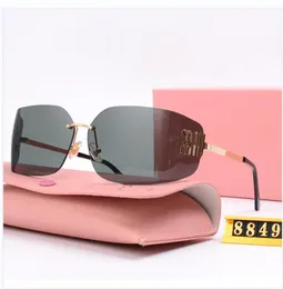 Sunglasses woman MUMU brand Women's Sunglasses Luxury Designer sunglasses High quality square glasses onepiece under thinner tidy higher better prep September