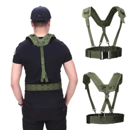 Accessories Outdoor Tactical Belt Cs Army Fans Combat Belts Military Hunting Accessories Y Belt Girdle Shoulder Chest Strap Tactico Militar