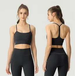 Sport Bra Flow y Yoga Fitnessstudio Kleidung Frauen Weste mit Brustpolstertanktops mit der Hautfreunde fitness schockdes Dame unterbessen3705660