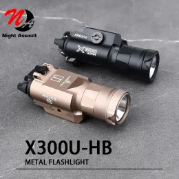 Scopes X300UHB X300 Hunting Tactical Flashlight Weapon Scout Light Lanterna Torch White LED Fit 20mm Picatinny Rail Airsoft Sportting