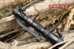 Scopes Compact Zakres Teagle Sr 1.55x20 HK Mil Dot Reticle Sniper Airsoft Łęknięcie Karabiny Kolejne