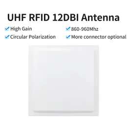 التحكم في UHF RFID كسب 12DBI هوائي الاستقطاب الدائري في الهواء الطلق IP65 هوائي طويل المدى لتطبيق المستودع الذكي