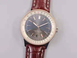 TF Watch Diameter 41mm utrustad med ETA2824 rörelse Mekanisk safirglasspegel 904L Watchband borstat