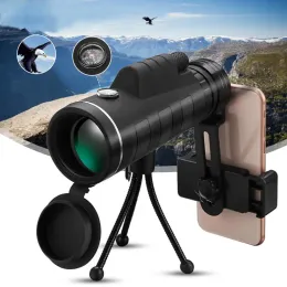 Телескопы 40x60 Zoom Telecope Phone Camera Lens Lens Monocular Mobile Lines для iPhone Samsung Redmi 7 Huawei мобильный телефон