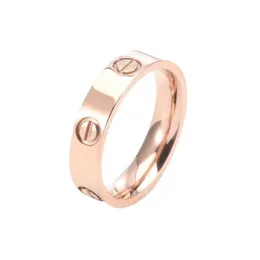 Designer Popular Carter Classrarter Ring Gold Bated 18K Light Luxury High Edition Larro