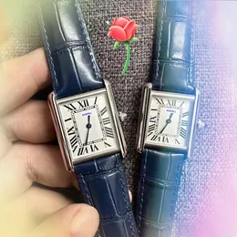 Popularne automatyczne randki Watchy 28 mm luksusowy moda oryginalna krowa skórzana skóra kwarcowa