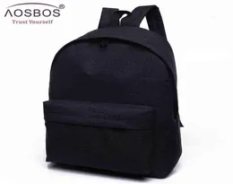 여자 남성 남성 캔버스 블랙 백팩 칼리지 학생 학교 배낭 가방 십대를위한 Mochila Casual Rucksack Travel Daypack7958280