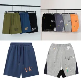 shorts homens para homens shorts de grife masculino de verão Gallarys shorts de shorts de shorts de salgadinhos de tinta do estilo de hip hop de alta qualidade