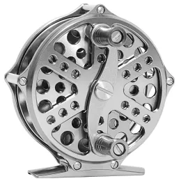 Tillbehör 3/4WT Classic Fly Fishing Reel Click and Pawl CNC Hined Aluminium Freshwater Trout Fishing