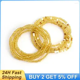 Strand Stylish Rice Bead Waist Chain Sexy Women's Beach Jewelry Summer Accessories Top-selling Elegant Women Elastic Comfortable Trendy