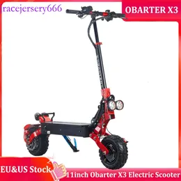 Gratis moms EU/USA Stock Ofarter X3 11inch 48V 21AH Dual Motor 2*1200W Top Speed ​​55 km/h kraftfulla vuxna Electric Scooter