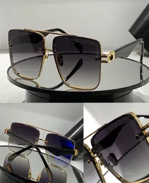 Óculos de sol de verão para homens e mulheres estilizam o chá II Antiultraviolet Retro Plate Square Full Fashion yeglasses Random Box6483132