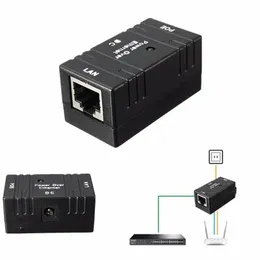 NY 2024 10M/100MBP PASSIV POE POWER Over Ethernet RJ-45 Injektor Splitter Wall Mount Adapter för CCTV IP-kamera NetworkingFor Ethernet för