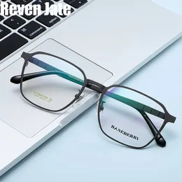 Reven Jate 71075 Optical Glasses Pure Frame Prescription Eyeglasses Rx Men or Women Glasses for Male Female Eyewear 240418