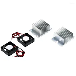 Lagringspåsar 1 Set Mini Air Conditioner DIY Kit Thermoelectric Peltier Cooler Refrigeration Cooling System Fan For Home Tool