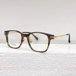 Óculos de sol Quadros de alta qualidade acetato de titânio NPM-142 ÓPIOS COMPRELO MENS DEAIGNER ESTILO JAPONAL INULTRALIGHT CLÁSTICO Vintage feminino