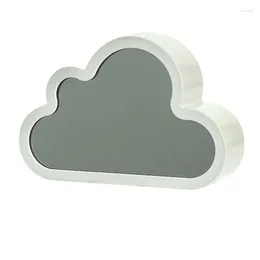 Lampade da tavolo Cloud fai da te Tulip a led Night Light Girl Girl Ornaments PO Struttura Specchio comodino fatto a mano