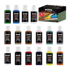 Carteiras 35 ml/120 ml de couro acrílico reparo pintura pigmentos de pintura diy colorir para sapatos tênis sênia jaqueta saco de carro