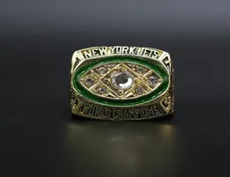 Good quality Fashion Jewelry Newest jets Championship Ring For Men fans cluster Ring 345645547