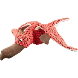 Pterodactyl Plush Dog Toy Durable Dino Fun! Shop Now for Hours