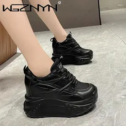 Scarpe casual Designer Hollo High High Heels da 10 cm Sneaker pesanti piattaforma di primavera autunnale Wearge Fashion Women traspirante estate