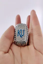 2008 Kansas Jayhawks 전국 챔피언십 링 스포츠 기념품 팬 프로모션 선물 전체 2020 드롭 2859221