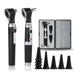 Trimmers Profesjonalne Otoscopio Zestaw diagnostyczny Medical Home Doktor Ent Ear Ear Endoscope LED Portable Otoscope Ear Cleaner z 8 wskazówkami