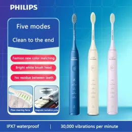 Tandborste Philips HX2471 Elektrisk tandborste HX2033/02 USB -gränssnitt Anpassad borsthuvud Rekommenderad älskare Vuxen sonisk tandborstemaskin