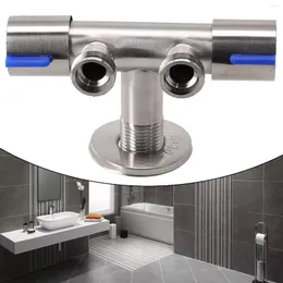 Torneiras de pia do banheiro Torneira Double Handle Double Control Bico de controle único Pistola de pulverização de pulverização de aço inoxidável Substituição de vaso sanitário