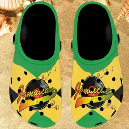 Slippers Nopersonality Jamaica Flag Creative Design Adults Beach Summer Ladies Slide Wading Garden Sandal Women Cozy Hiking