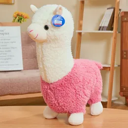 Cavallo di fango di erba creativa e divertente alpaca bambola peluche giocattolo per bambolo carino cuscino da bambolo regalo di compleanno ragazza 111111