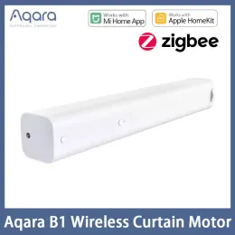 Kontroll AQARA B1 SMART CURTUT MOTOR Trådlös ZigBee Timing App Remote Control Smart Motorised Electric Curtain Motor for Smart Home