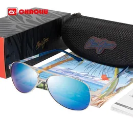 Солнцезащитные очки Seacliff Polarized Men Vintage Pilot Retro Mirror Antiglare Driver039S Sun Glasses для Oculos7961276