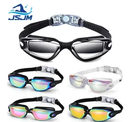 Óculos de natação à prova d'água Antifog HD Swim Sport Sport Water Glasses de mergulho adulto Surf Eyewear 240416