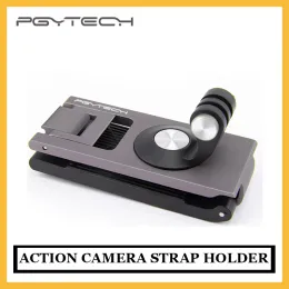 Brackets Original Pgytech for Dji Osmo Pocket Osmo Action Camera Strap Holder Rotatable Mount for Gopro Hero 5678910 Handheld Gimbal