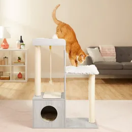 Luxury Cat The Cat Hotel Linden Modern 41-in Cat Tree Condo
