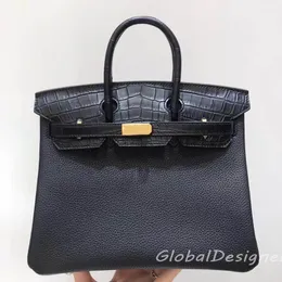 Mirror High-end full Handmade handwork Private customization luxury bag Designer tote handbag Top Authentic Quality Hand made togo Epsom Leather import from France