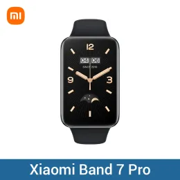 リストバンドXiaomi Mi Band 7 Pro 1.64インチAMOLEDスマートブレスレットリストバンド2022 MIBAND 7 Pro BlackまたはWhite